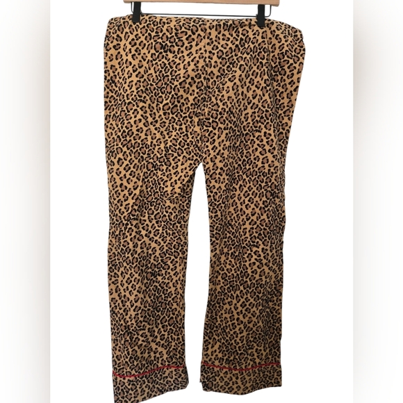 Roxy Leopard Print PJ Pants Size Small - Picture 4 of 5